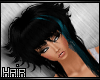 Eliza Black/Blue Hair