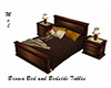 Bed and Bedside Tables