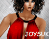 joysuk*Chain dress red