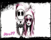 Jack& Sally Xmas Cutout