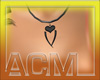 [ACM] Necklace V Onyx