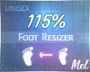 M~ Foot Scaler 115%