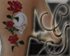 [G] rose skull tatto7