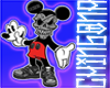 Calavera Mickey Cutout