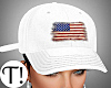 T! USA White Cap