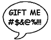 Gift Me Sticker!