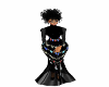 gown lovely jewls black