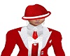 STEM Red White Tux hat