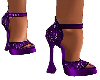 *F FANCY PURPLE PUMPS