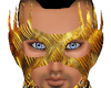 Mardi Gras Gold Mask 25