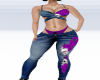 BLUE SKULL OUTFIT