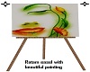 Ratam easel with Art 