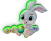 Glow Anim Easter Bunny