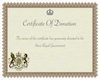  donation certificate 