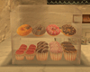 Cafe Pastry Display