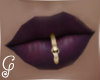 Lip Ring 24K Gold
