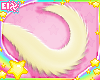 . yellow puppy tail
