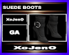 SUEDE BOOTS