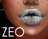 Zeo GlitterSilver Lips