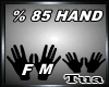 85% Hand  Scaler F/M