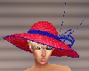 Red Paris hat