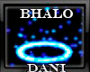 Single Blue Halo DJ Ring
