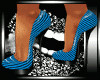 Blue Sassy Pumps