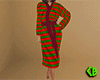 Christmas Stripe Robe F