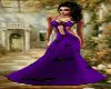 Purple ButterFly Gown