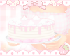 ♡ i made a cake for u