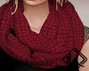 !A Red scarf