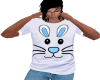 Bunny Face Tshirt / M