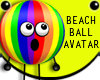 Rainbow Beach Ball Avi