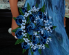 ! Blue Rose Bouque