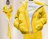 T- Puffer Jacket yellow
