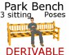 Derivable Park Bench