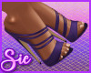 Purple Mis Heels