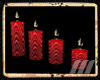 ///Red Romantic Candles