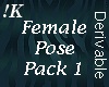 !K! Female Pose Pack 1