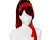 Sunset Scarf Hair Red