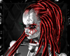 red cyborg hairs F