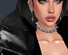 D- Layer Leather Coat