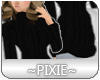 |Px| Cable Knit Black