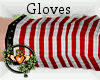 Candy Cane Gloves S