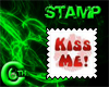 6C Kiss Me Stamp