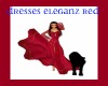 dresses eleganz red