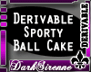 Sporty Ball Cake Derivab