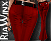 Wx:Garnet Red Trousers