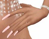 Light Pink Nails Hands
