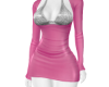 Aokai Pink Sequin Dress